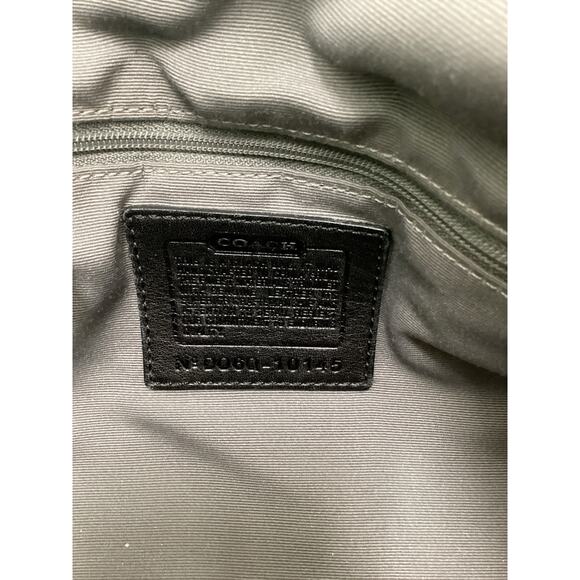 VTG Coach Purse Women’s One Size Chelsea Optic Signature Turn Lock Suede Leather - Picture 7 of 7